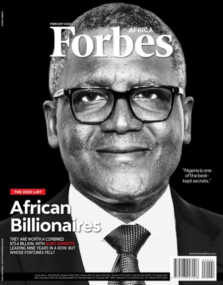 Single Digital Issue: Forbes Africa February 2020
