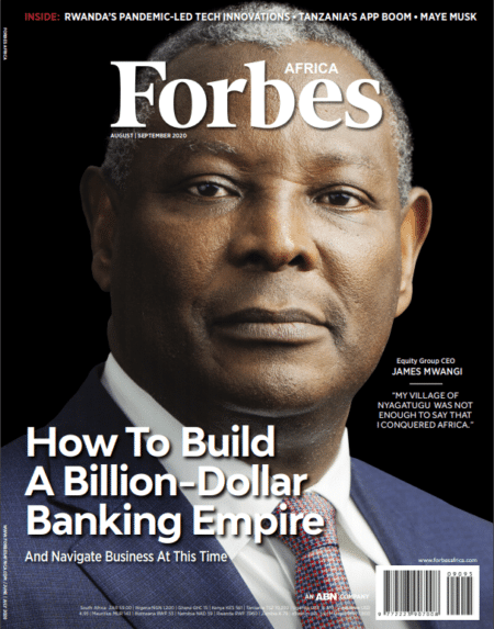 Single Digital Issue: James Mwangi Cover - Forbes Africa Aug/Sep2020